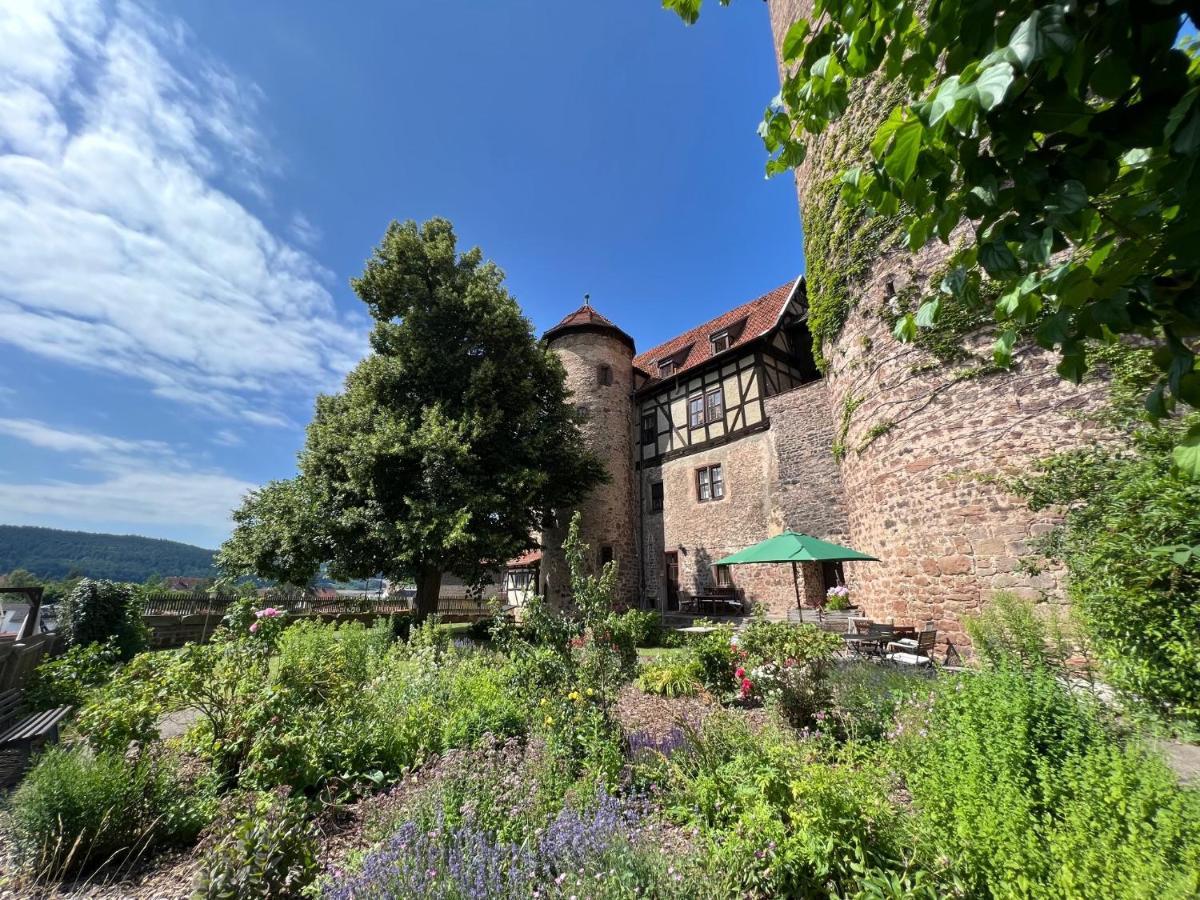 Alte Foersterei - Elegantes Apartment In Der Historischen Hinterburg Schlitz - Nahe Fulda Und Bad Hersfeld Exterior foto