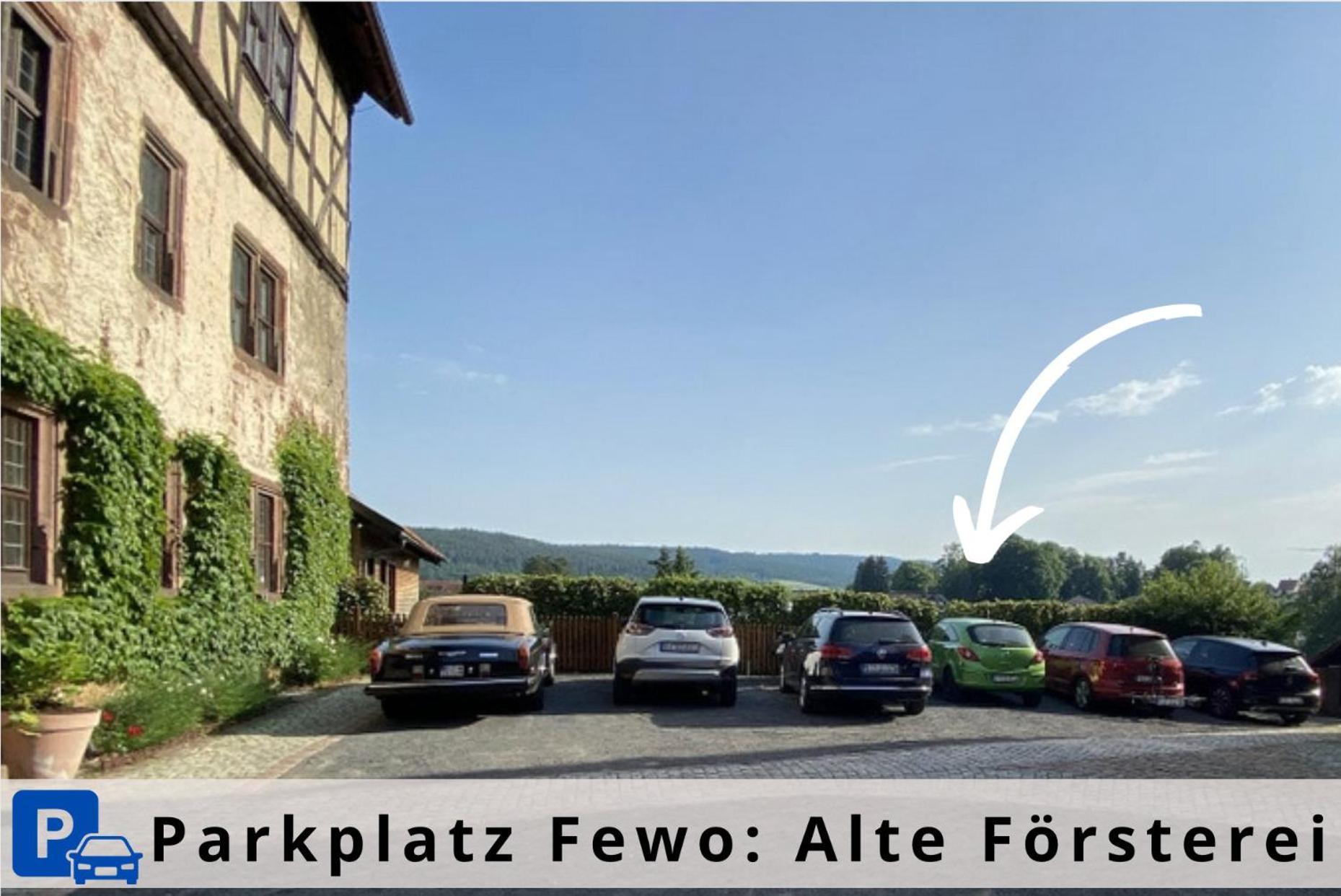 Alte Foersterei - Elegantes Apartment In Der Historischen Hinterburg Schlitz - Nahe Fulda Und Bad Hersfeld Exterior foto